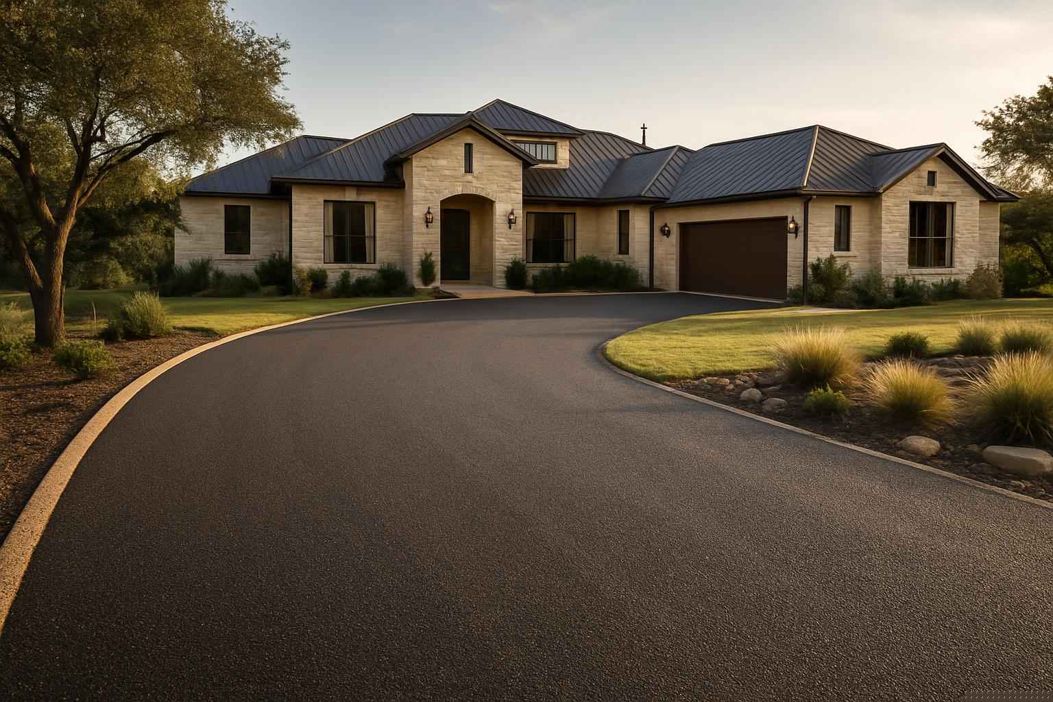 Two Course Chip Seal in Burnet Texas