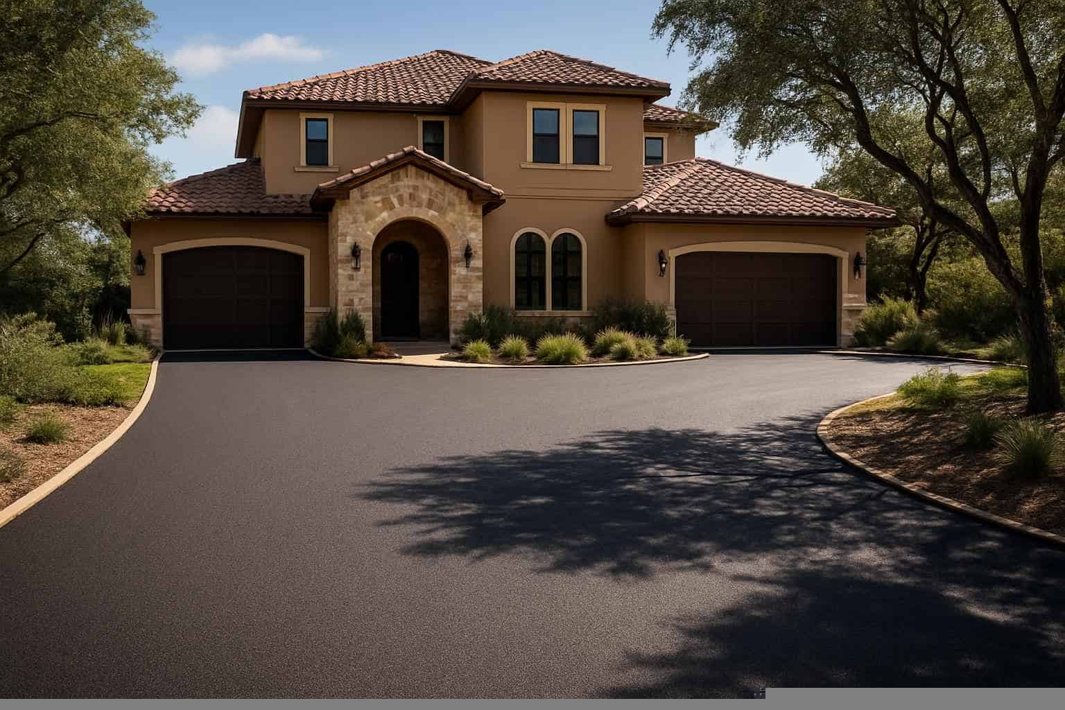 Chip And Seal In Cottonwood Shores Texas 3 Two Course Chip Seal In Cottonwood Shores Texas