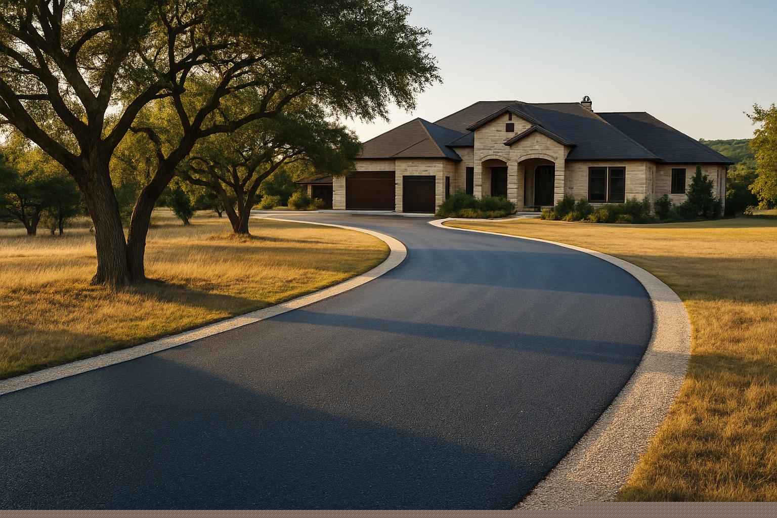 Chip And Seal In Fischer Texas 3 Two Course Chip Seal in Fischer Texas