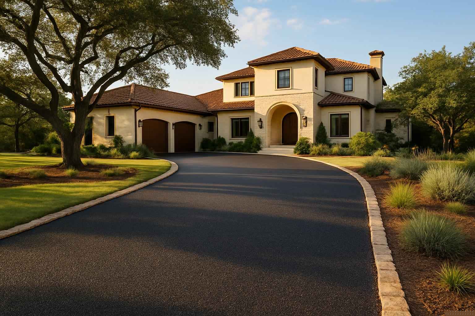 Two Course Chip Seal in Medina Texas