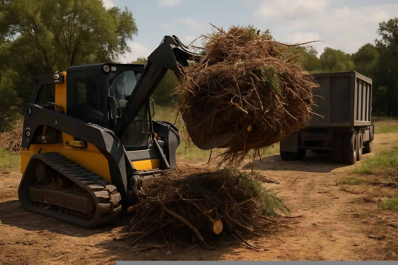 Underbrush Haul Off in Burnet Texas
