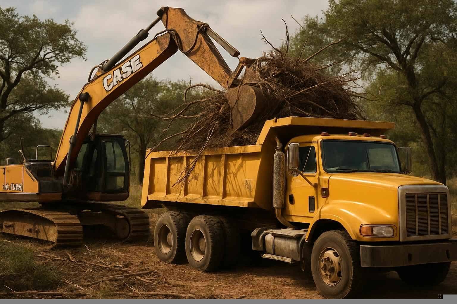 Underbrush Removal In Pontotoc Texas 4 Underbrush Haul Off in Pontotoc Texas
