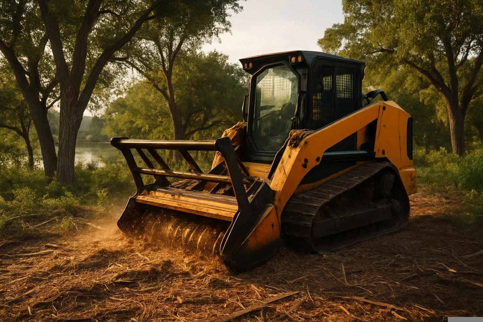 Underbrush Removal In Cottonwood Shores Texas 3 Underbrush Mulching In Cottonwood Shores Texas