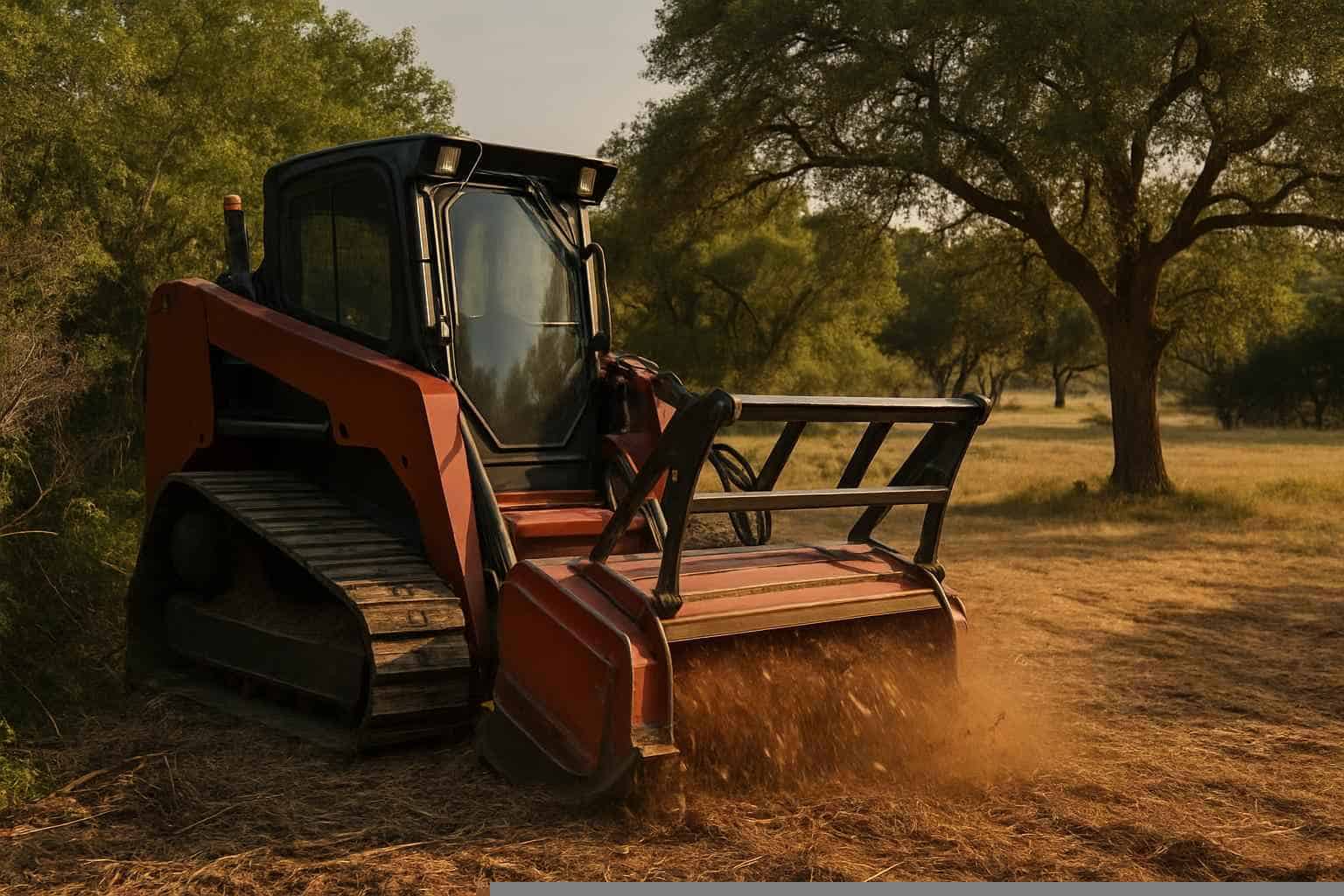 Underbrush Mulching in Fischer Texas