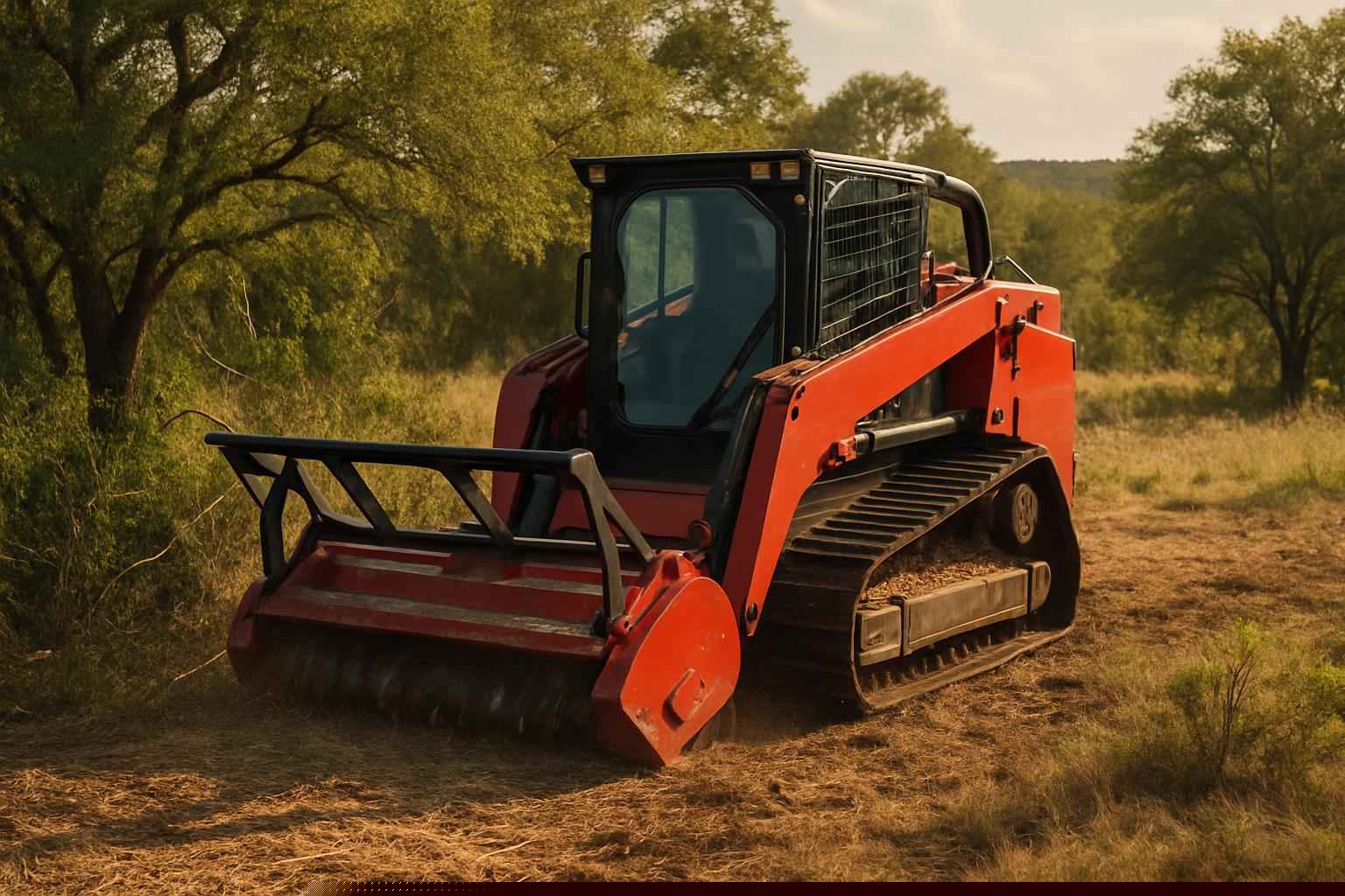 Underbrush Mulching in Medina Texas