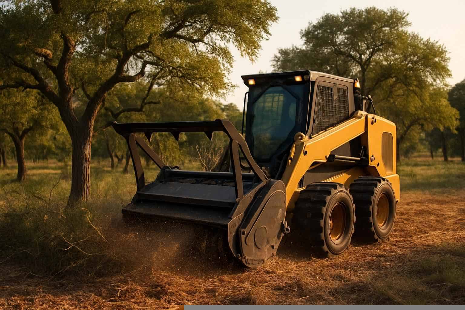 Underbrush Removal In Pontotoc Texas 3 Underbrush Mulching in Pontotoc Texas
