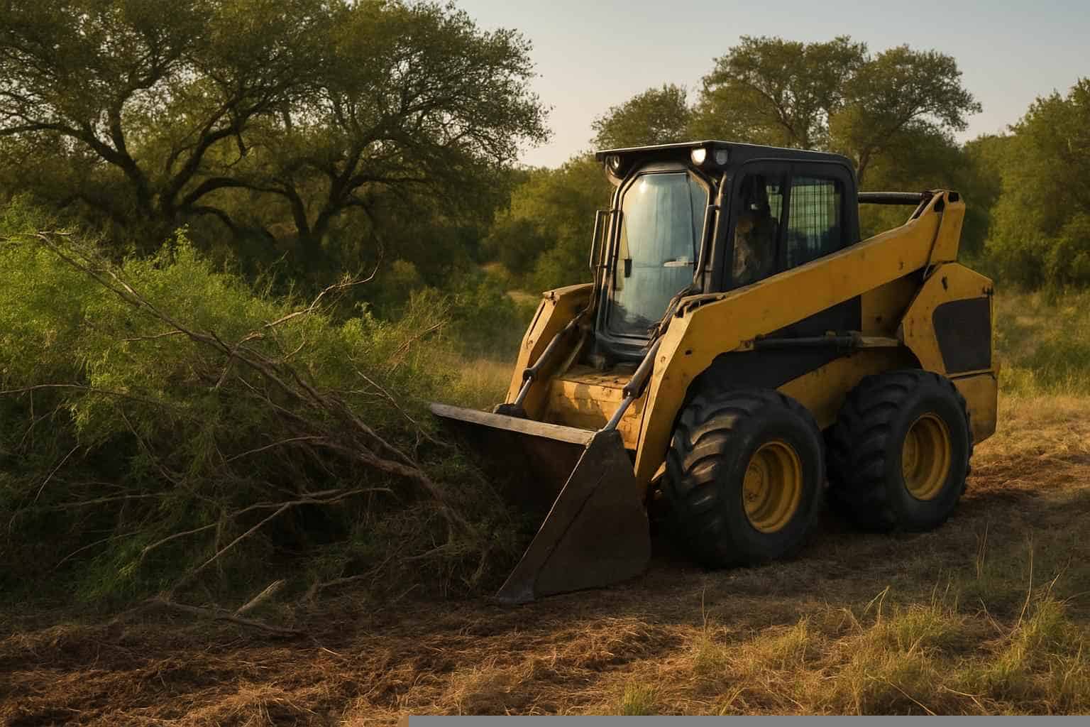 Underbrush Removal in Burnet Texas