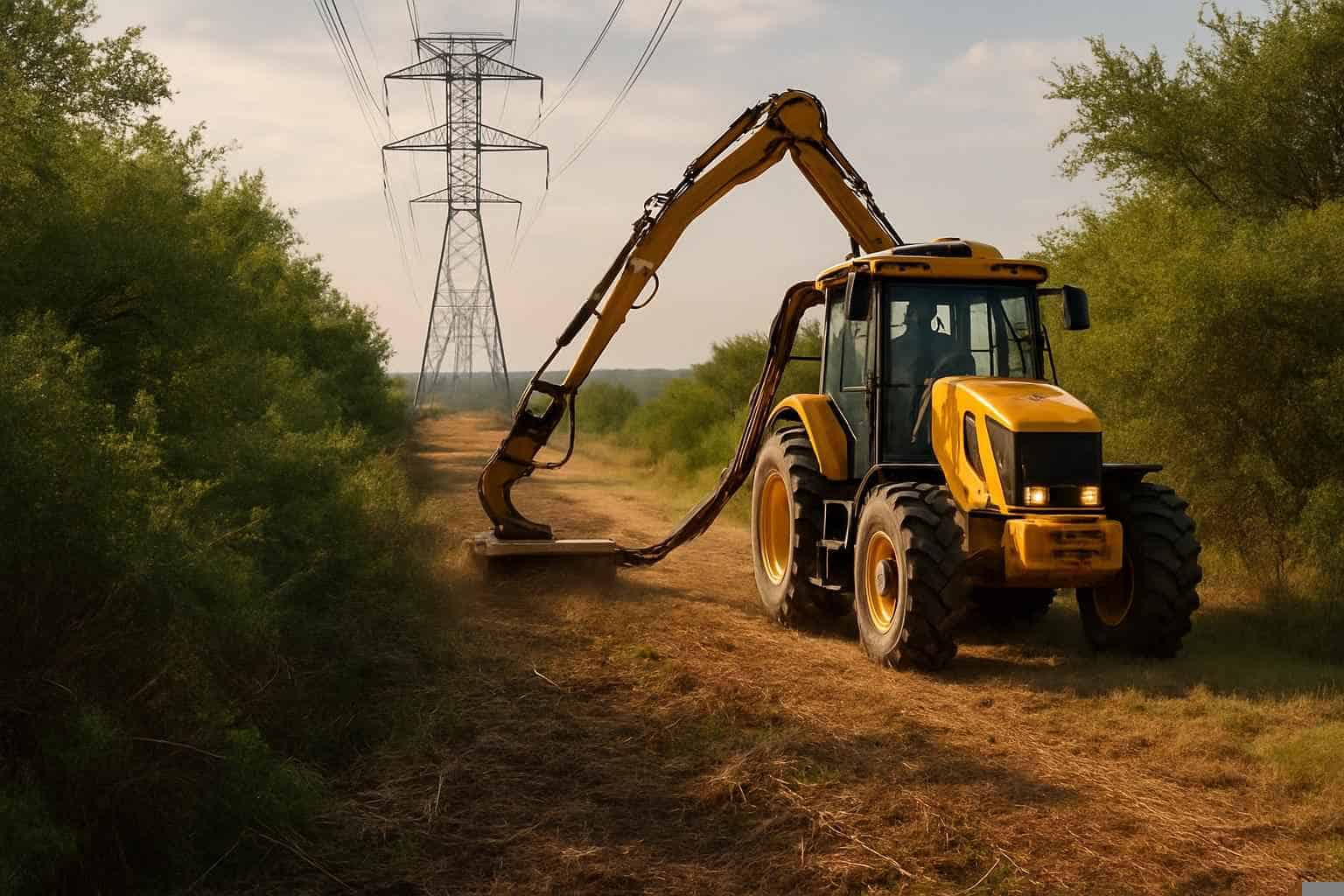 Right Of Way Clearing In Pontotoc Texas 4 Vegetation Control ROW in Pontotoc Texas
