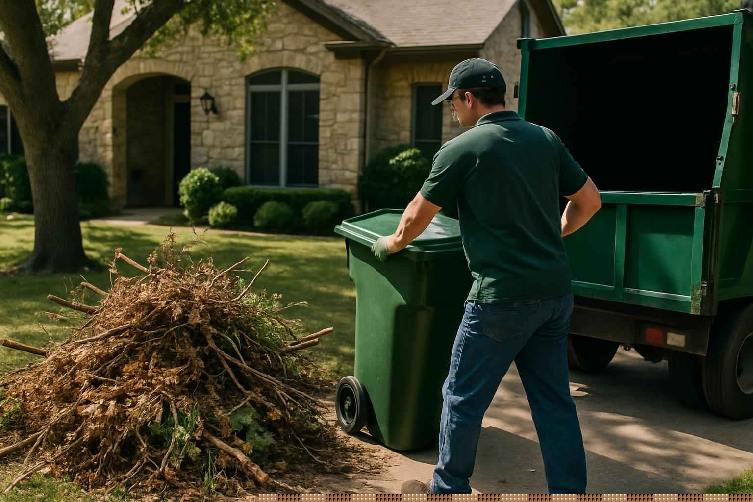 Yard Waste Removal in Burnet Texas