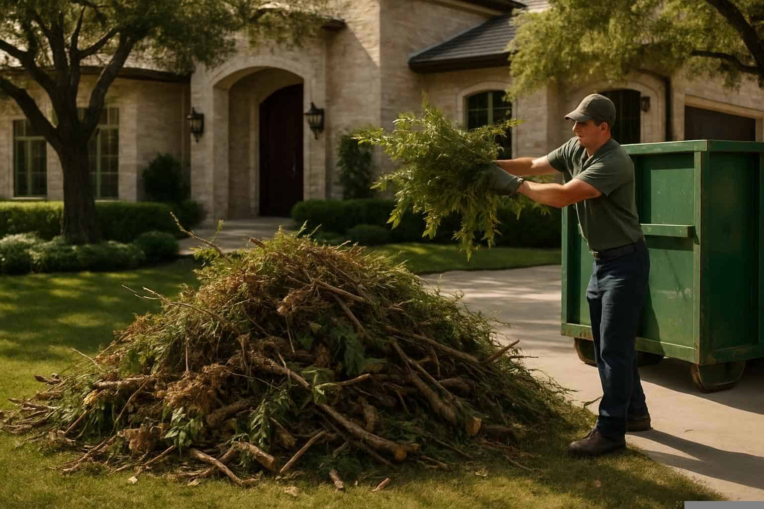 Yard Waste Removal in Fischer Texas
