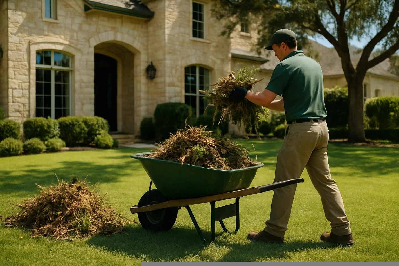 Yard Waste Removal in Marble Falls Texas