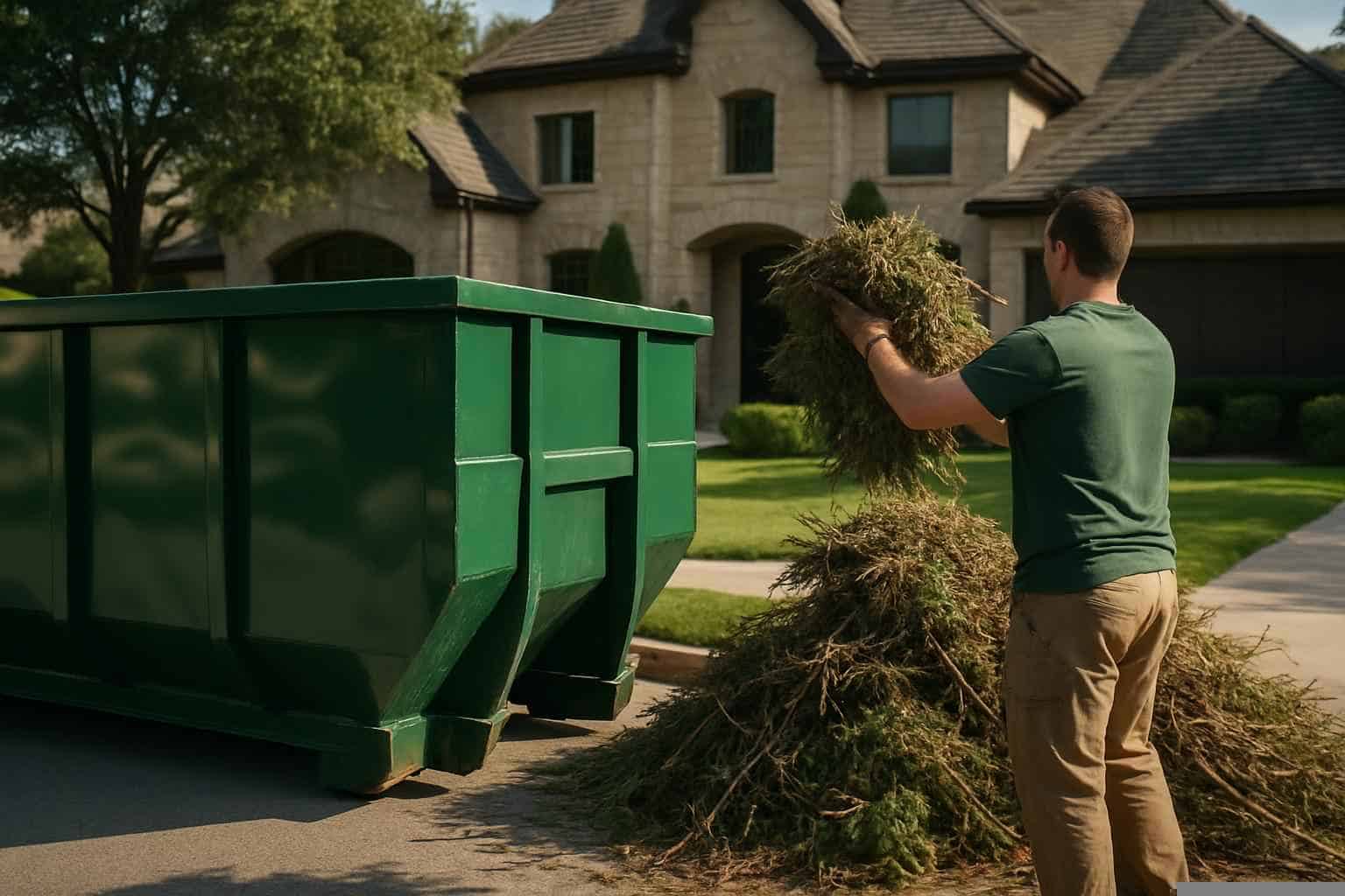 Yard Waste Removal in Medina Texas